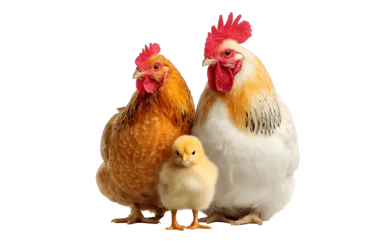 الدواجن من مزرعة البلدي